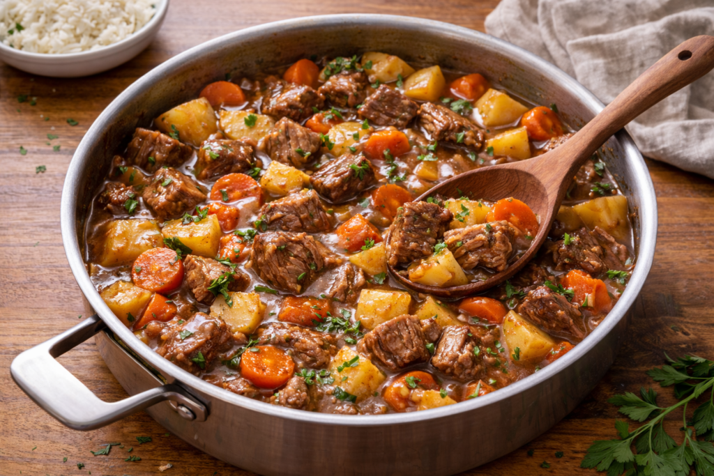 Carne de panela simples para o dia a dia