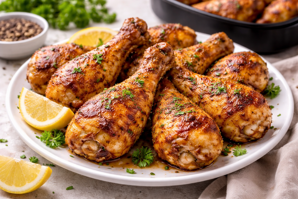 Coxa de frango na air fryer suculenta