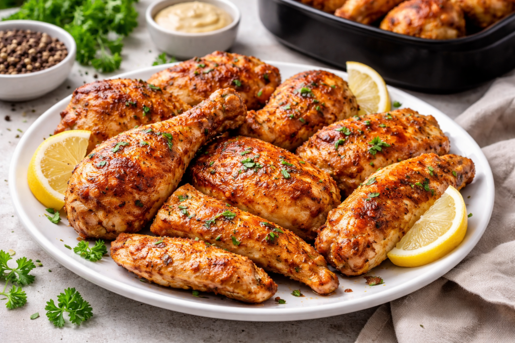 Frango na air fryer simples e rápido